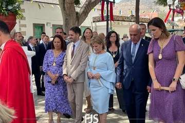 Telde rinde tributo a San Lorenzo en la capital grancanaria/Francisco Javier Santana.